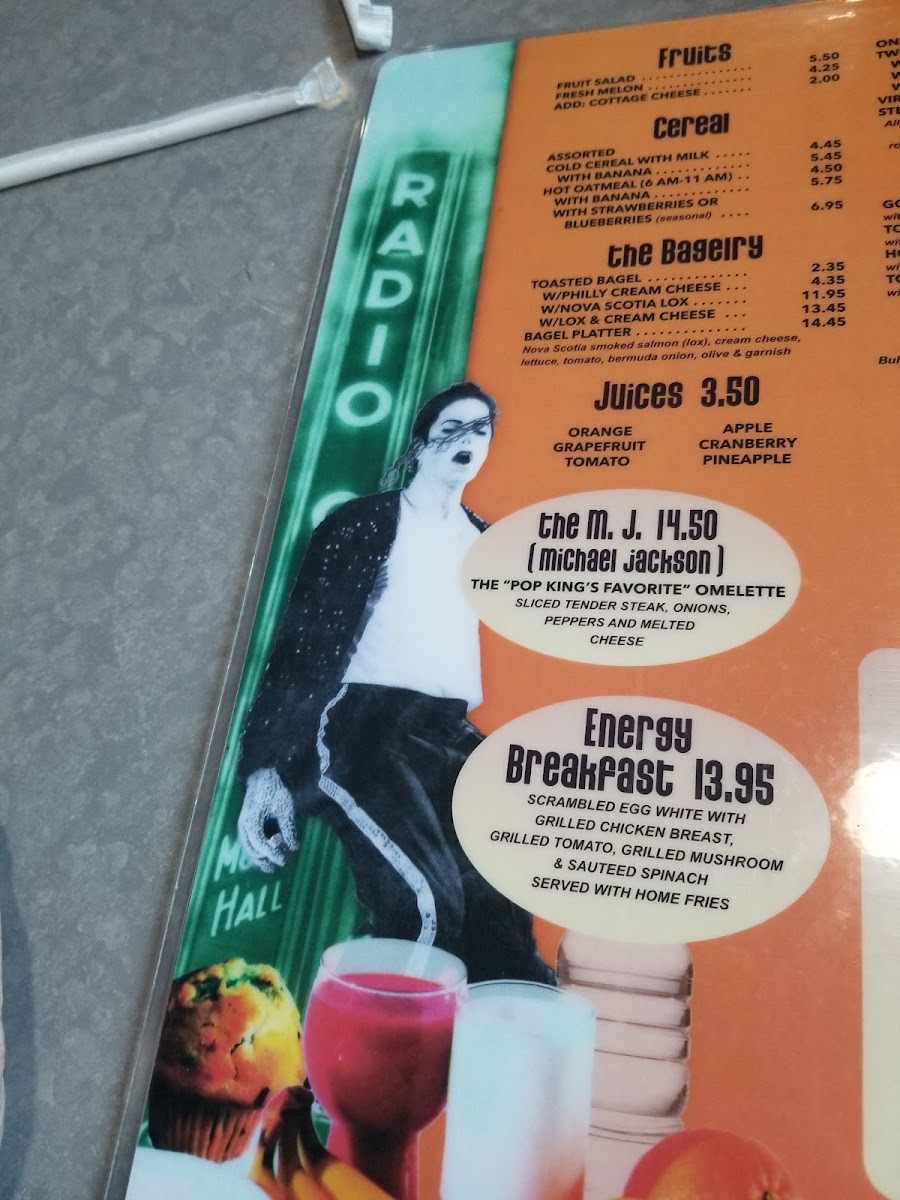 Executive Diner Menu - Image 2